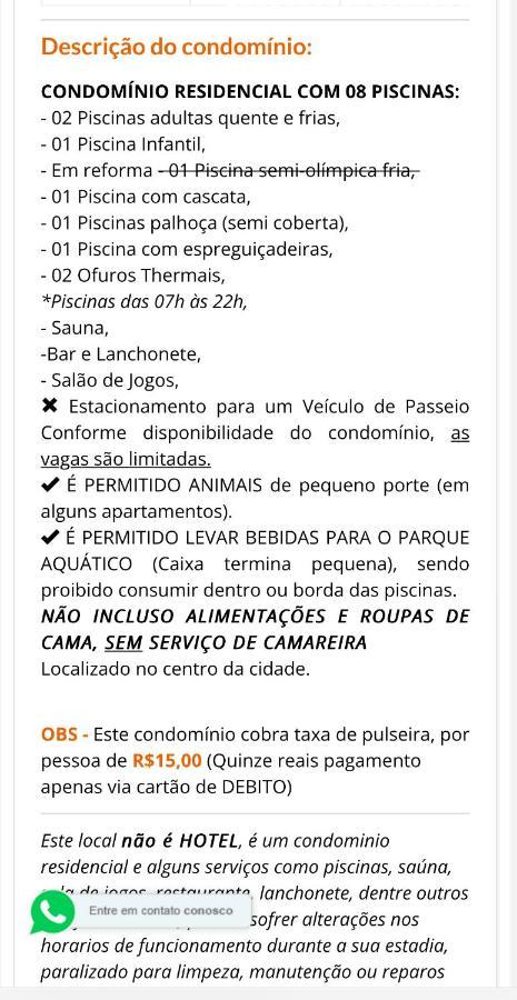Condominio Gran Reserva Casa Da Madeira Home กัลดัสโนวัส ภายนอก รูปภาพ